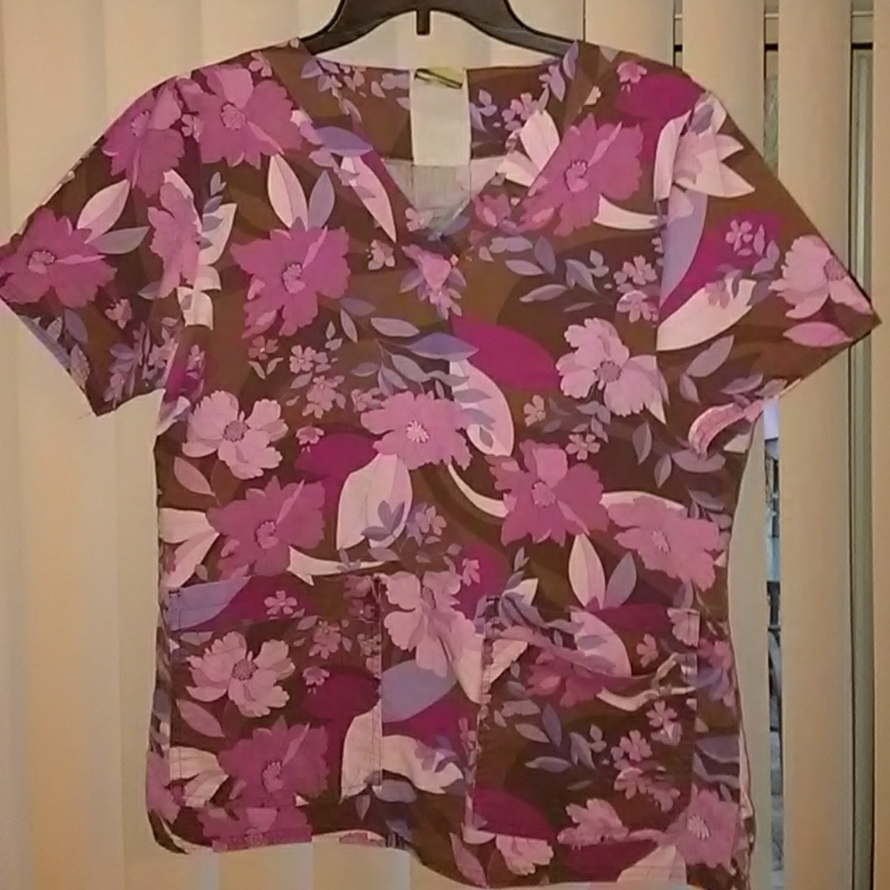 Cute scrub top